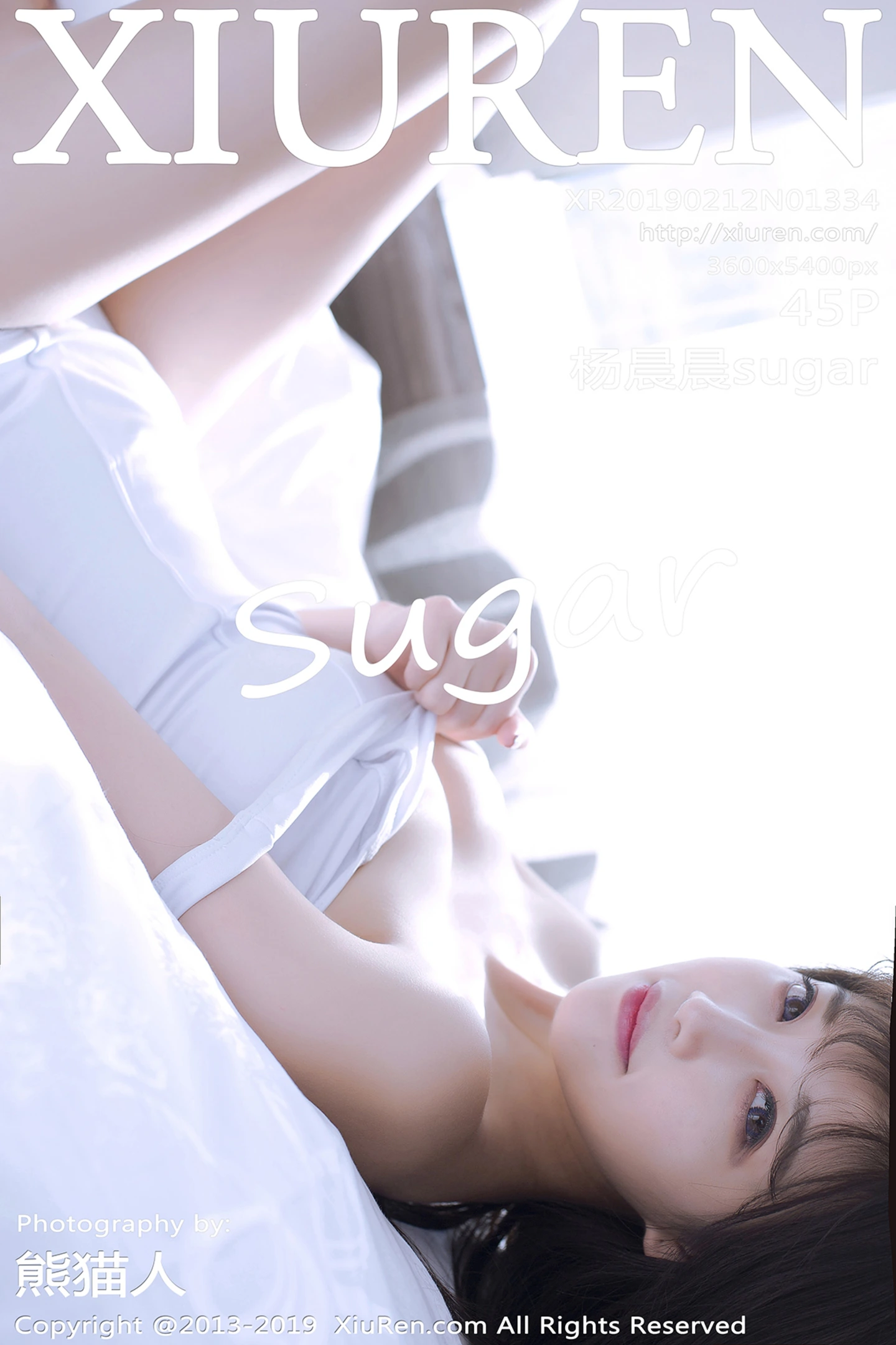 [XiuRen秀人网]No.1334_女神杨晨晨sugar私房学生体操服+白色连体泳衣性感写真45P-秀人网 - XiuRen.Space